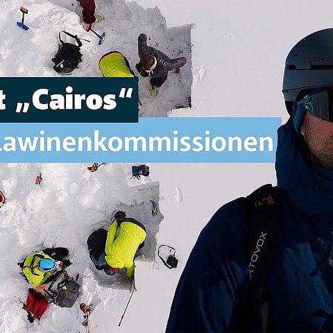 Projekt "Cairos" der Lawinenkommissionen