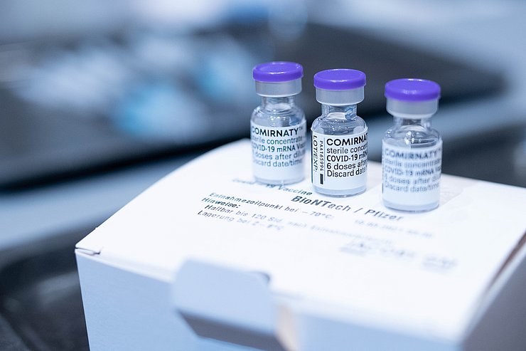 © Land Tirol/G.Berger Bei der Impfaktion im Bezirk Schwaz wird der Impfstoff von BioNTech/Pfizer verwendet.