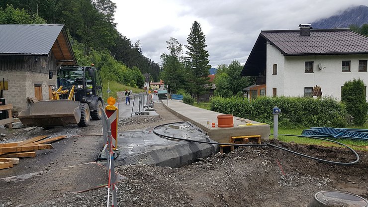 Sanierung Jacklesbrücke mit Gehsteigüberbau