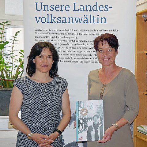 LTPin Ledl-Rossmann und LVAin Berger (li.) präsentierten den Jahresbericht 2018.