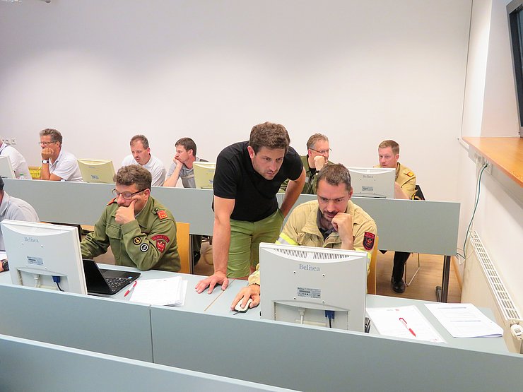 tiris Schulung der Feuerwehren