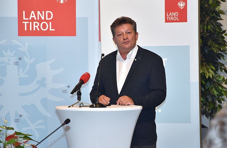 © Land Tirol/Pichler Gemeindeverbandspräsident Ernst Schöpf