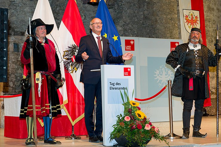 LH Mattle bei seiner Rede