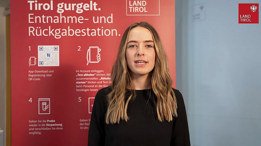 © Land Tirol / Skamen Tirol gurgelt. | Anleitung