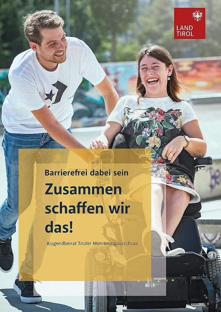 © Land Tirol/Berger Plakat Zusammen schaffen wir das