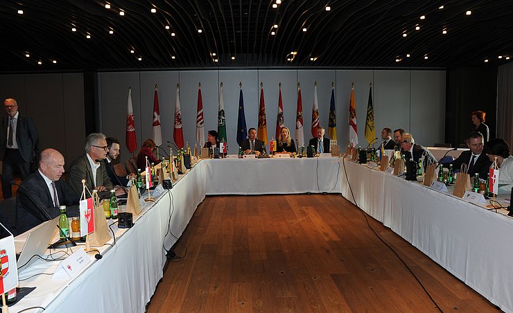 © Burgenländischer Landtag/Hafner Tagung der Landtagspräsidenten mit Austausch zu aktuellen Themen der Landesparlamente.