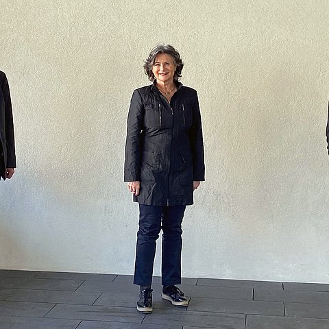 Die Wörgler Bgmin Hedi Wechner (Mitte) ist die designierte Obfrau des Wasserverbandes Hochwasserschutz Unteres Unterinntal. Geschäftsstellenleiter wird Martin Rottler (li.). Bezirkshauptmann Christoph Platzgummer (re.) hat die Gründung des Wasserverbandes begleitet.