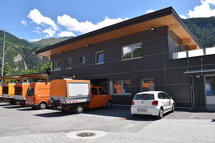 Außenansicht der Straßenmeisterei