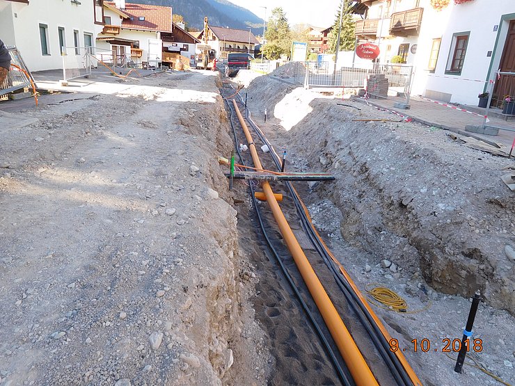 © Land Tirol/Somweber auabschnitt 3 Leitungsbau Blickrichtung Norden