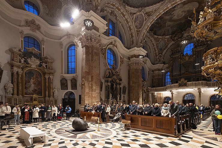Im Dom zu St. Jakob, Gedenkfeier Ukraine
