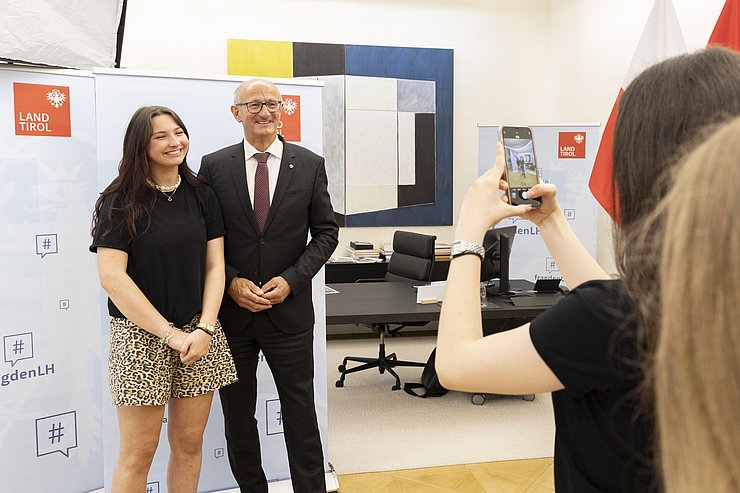 © Land Tirol/Die Fotografen Frag den LH im Landhaus