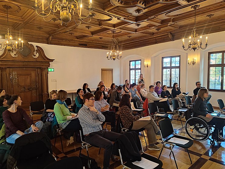 Publikum beim Netzwerktreffen