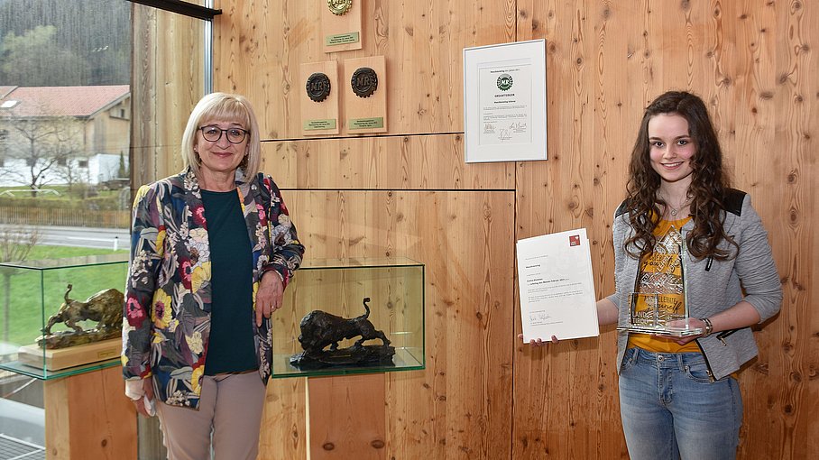 Lehrling des Monats Feber 2021 Carina Klammer