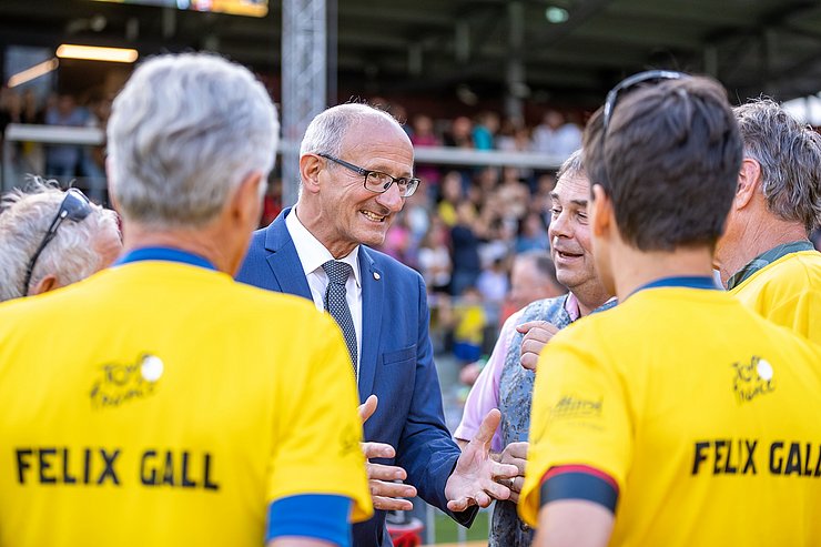 LH Anton Mattle freute sich wie viele andere auch über den heutigen Empfang. 