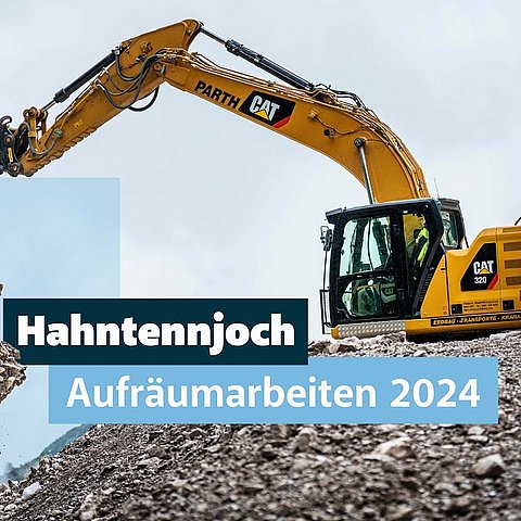 Hahntennjoch, Aufräumarbeiten 2024