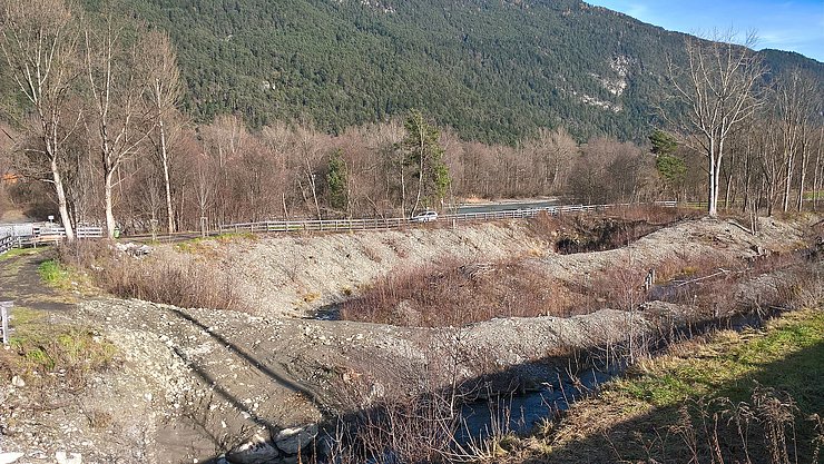 © Land Tirol/Mathoi Renaturierungsfläche Überblick