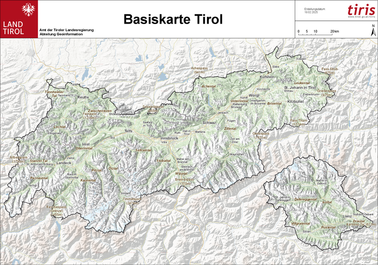 Basiskarte Tirol