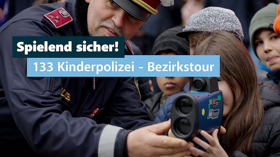 © Land Tirol/Raggl Spielend sicher! Kinderpolizei - Bezirkstour in Zams