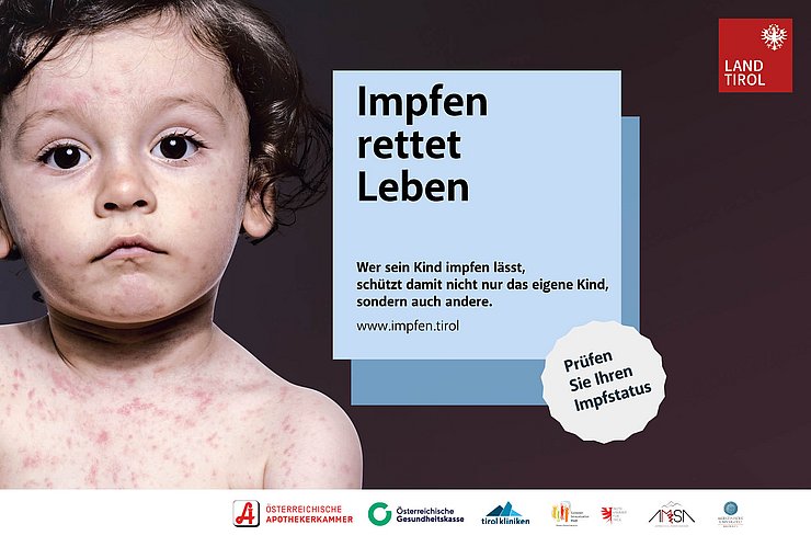 © Schlossmarketing / shutterstock Poster Impfkampagne