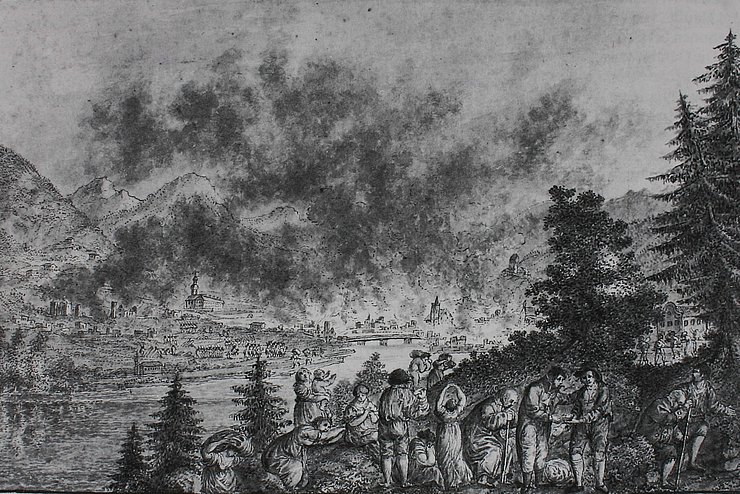 Brand von Schwaz 1809