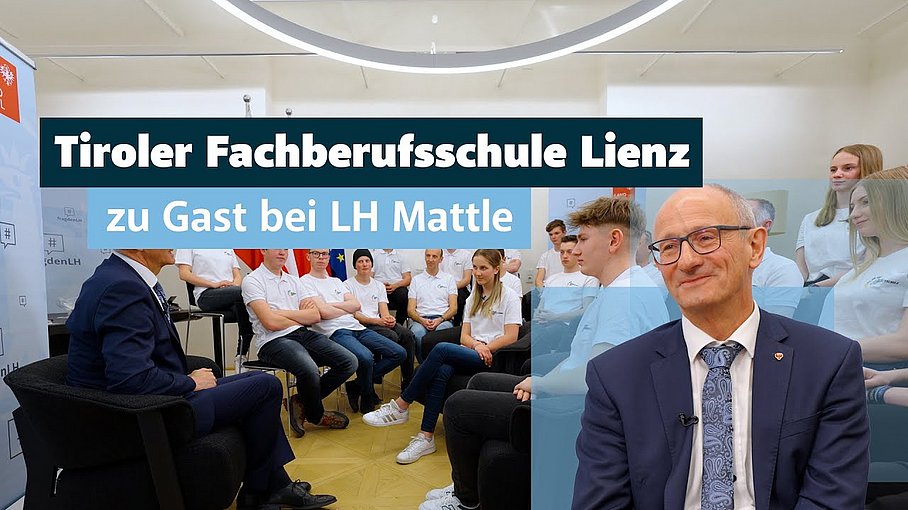 © Land Tirol/Rauch Frag den LH | April 2024