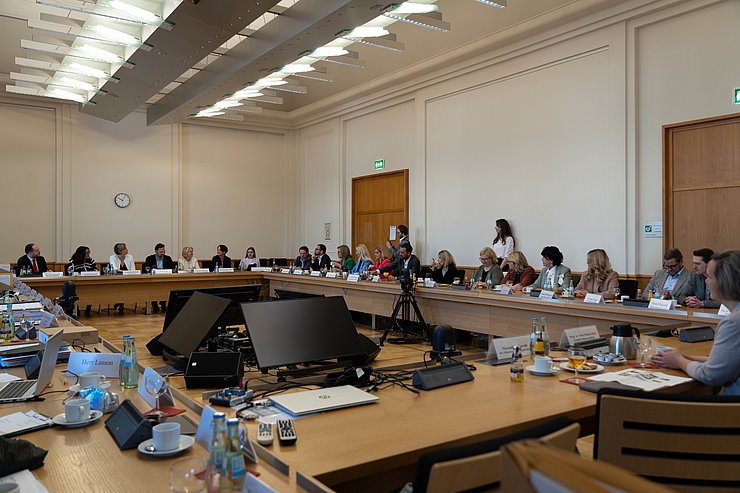 Das Treffen fand im Abgeordnetenhaus Berlin statt.
