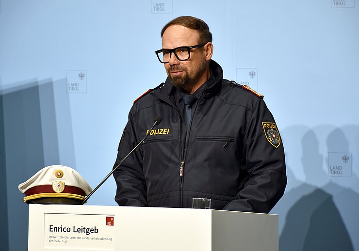 Leitgeb am Rednerpult