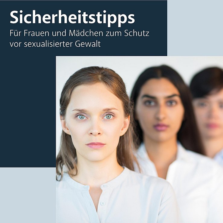 © Land Tirol Deckblatt der Broschüre zeigt Frauen hintereinanderstehend