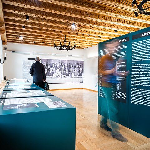 Auch im Sommer ist die Sonderausstellung zu Leokadia Justman geöffnet – von Montag bis Freitag (jeweils von 9 bis 17 Uhr).