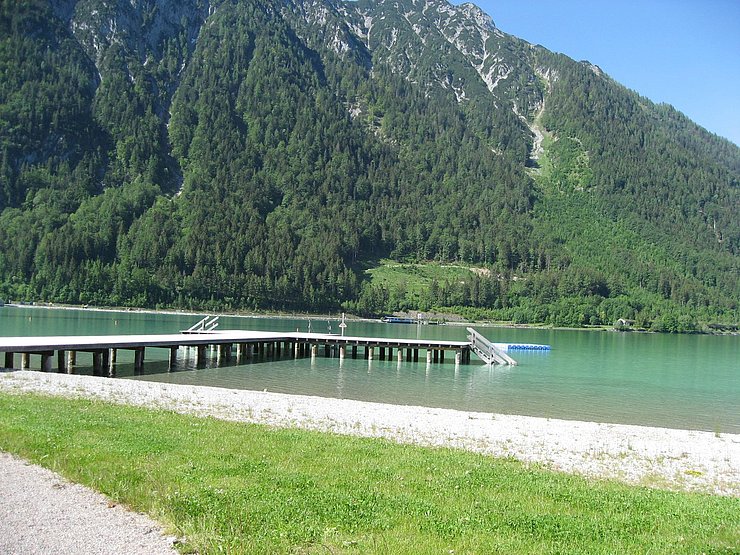 Badegewässer Achensee, Strandbad Buchau