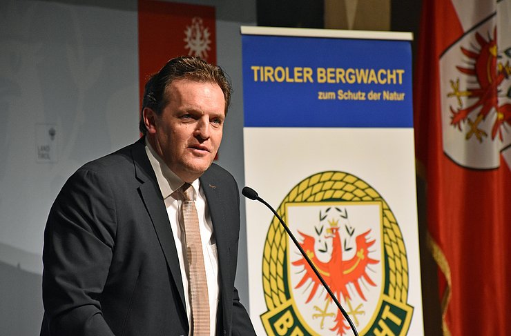 Zumtobel am Rednerpult