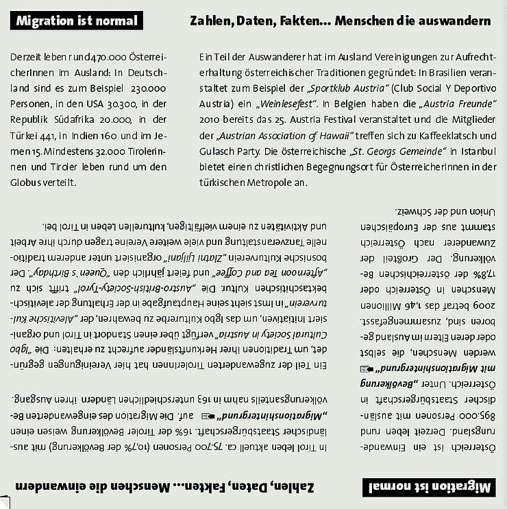 Tafeln zur Ausstellung