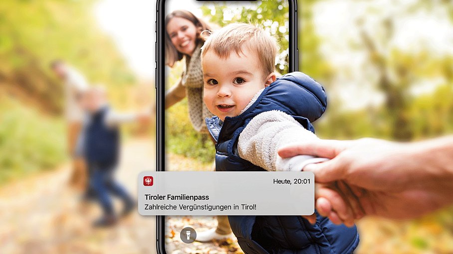 © Land Tirol/Shutterstock Erklärfilm Digitaler Familienpass