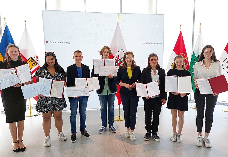 © Land Tirol Erfolgreiche Teilnehmerinnen und Teilnehmer.