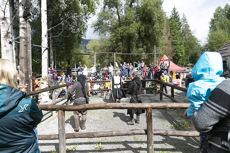 Schaukampf der Ritter