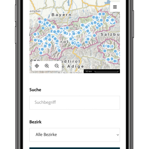 Trinkwassermapping Tirol