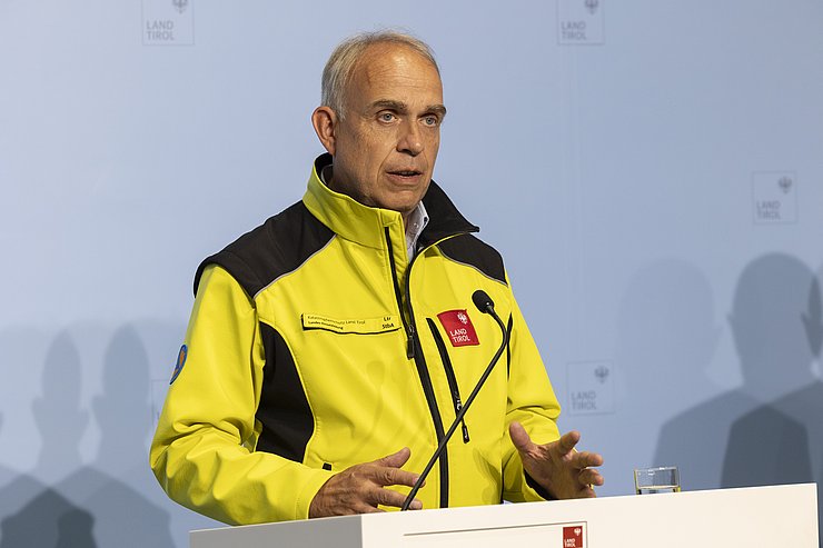 © Land Tirol/Die Fotografen Elmar Rizzoli bei Rede