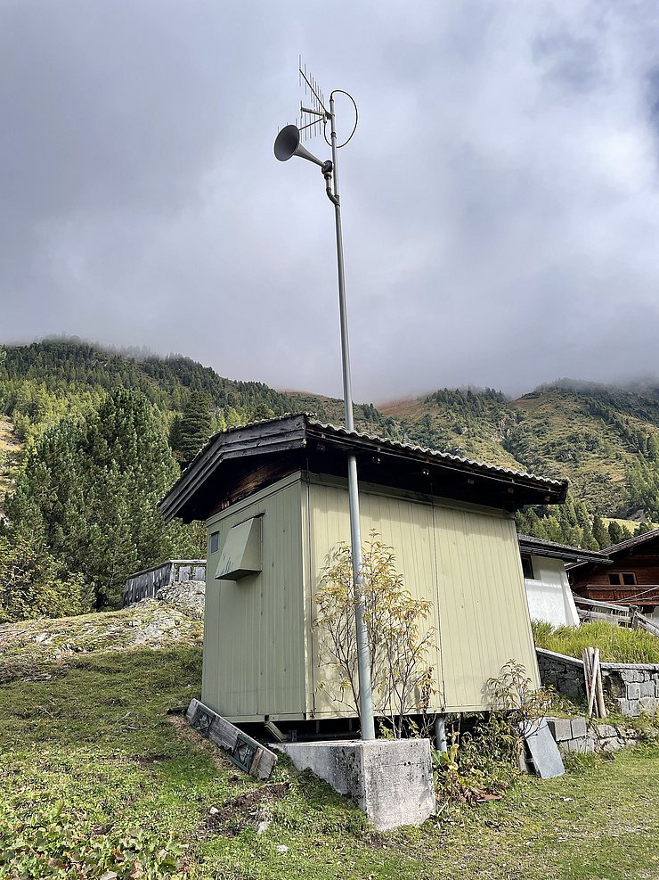 Stationäre Tieftonsirenenanlage (Tyfonanlage)
