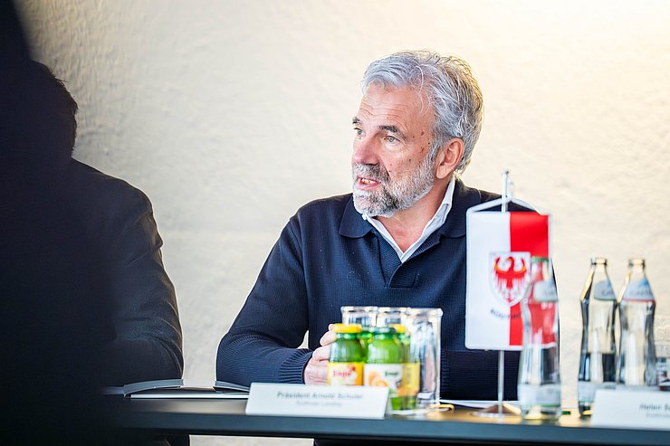 Südtirols Landtagspräsident Arnold Schuler