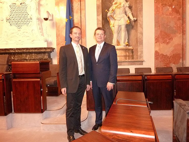 LTP-Vize Weratschnig, Botschafter Lorkowski