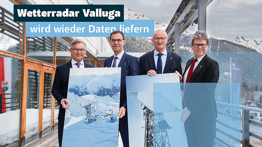 Wetterradar Valluga wird wieder Daten liefern!