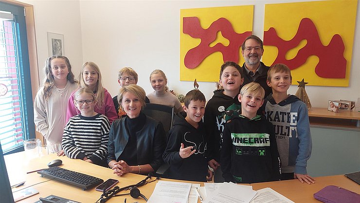 © BH Reutte Besuch der Volksschule Weißenbach