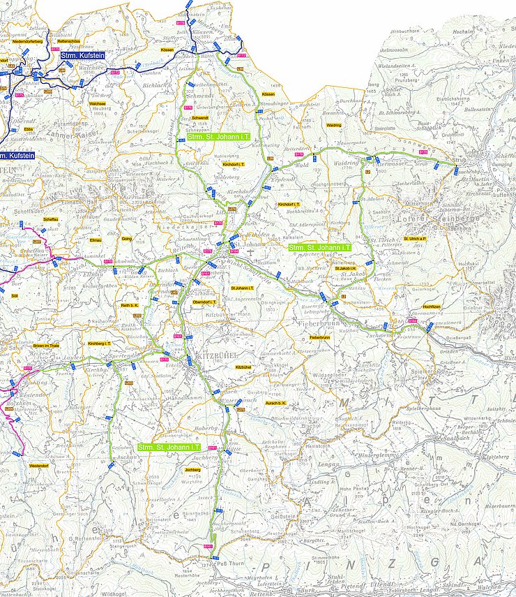 Bereich Straßenmeisterei St. Johann