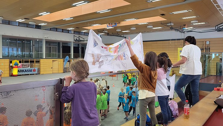 Volle Unterstützung für die jungen Olympioniken