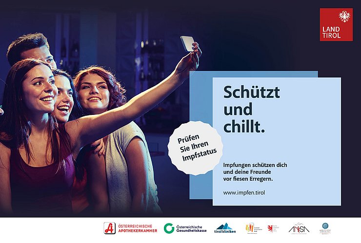 © Schlossmarketing / shutterstock Poster Impfkampagne