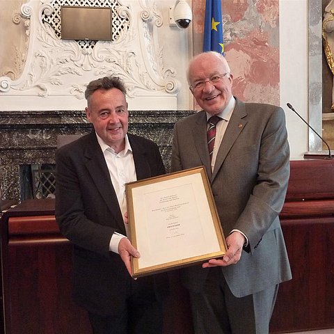 v.l. Jörg Hofer, LTP van Staa