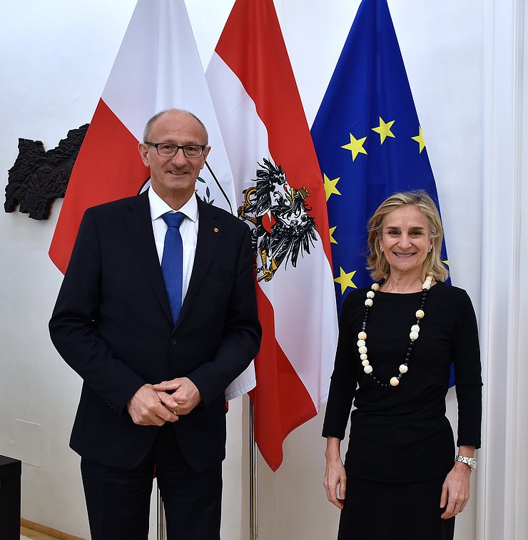 © Land Tirol Spanische Botschafterin im Landhaus