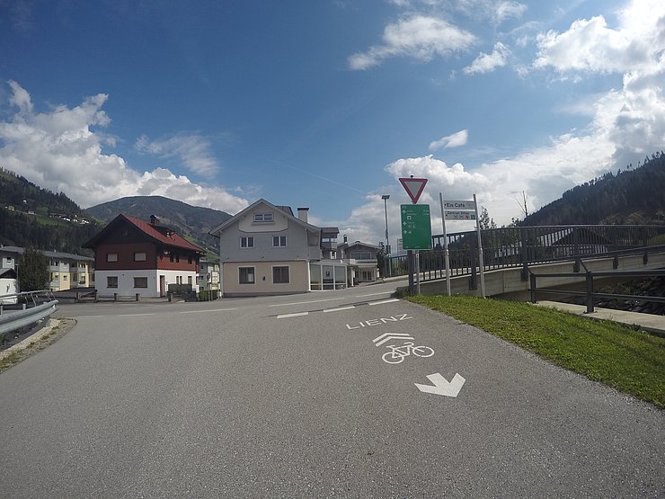 © Land Tirol/Abt. Geoinformation Abbildung 4: Foto von der Befahrung: R4_Drauradweg