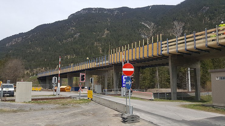 Gerüstung Randleistensanierung