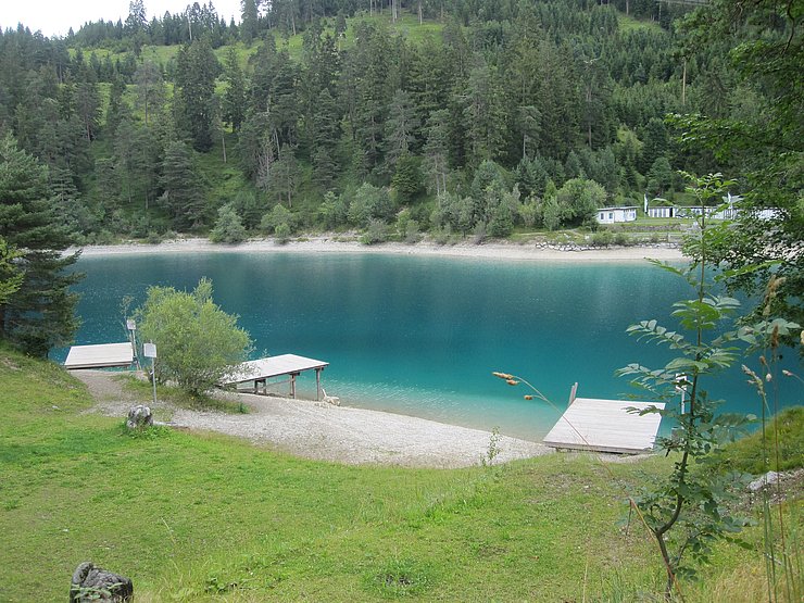 © Land Tirol Badegewässer Urisee, Badeanstalt